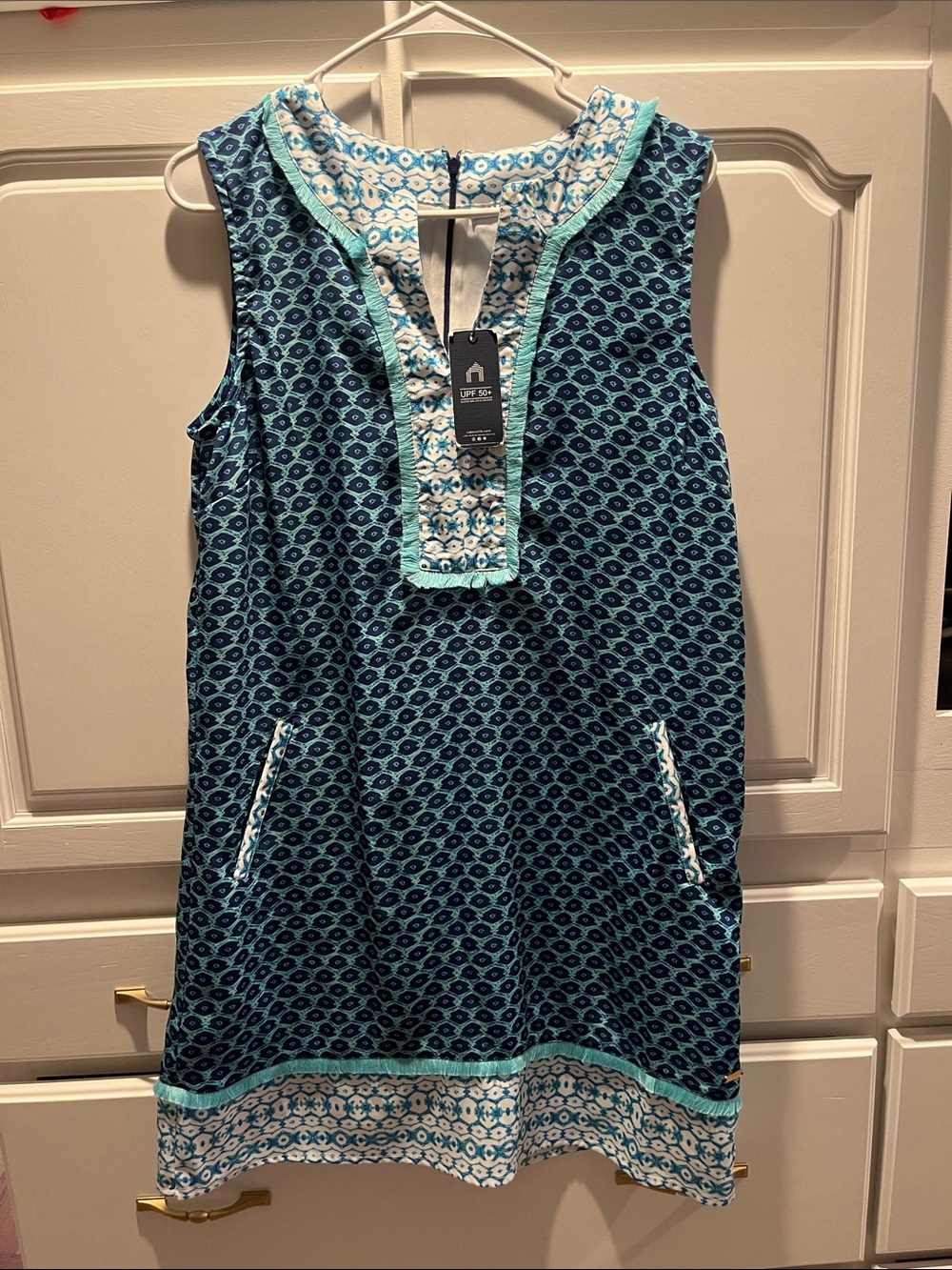 Cabana Life Aruba Blues Tunic Dress UPF +50